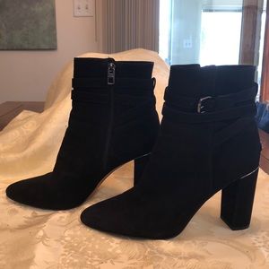 Coach Black suede boots
